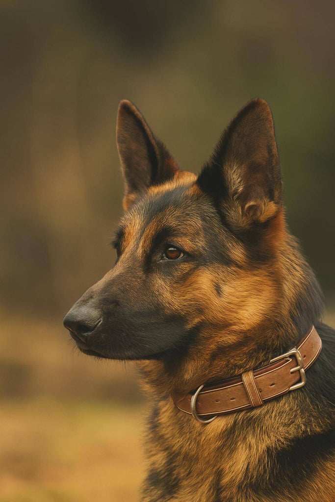 Best genuine leather dog collars for large dogs - GAD Roots