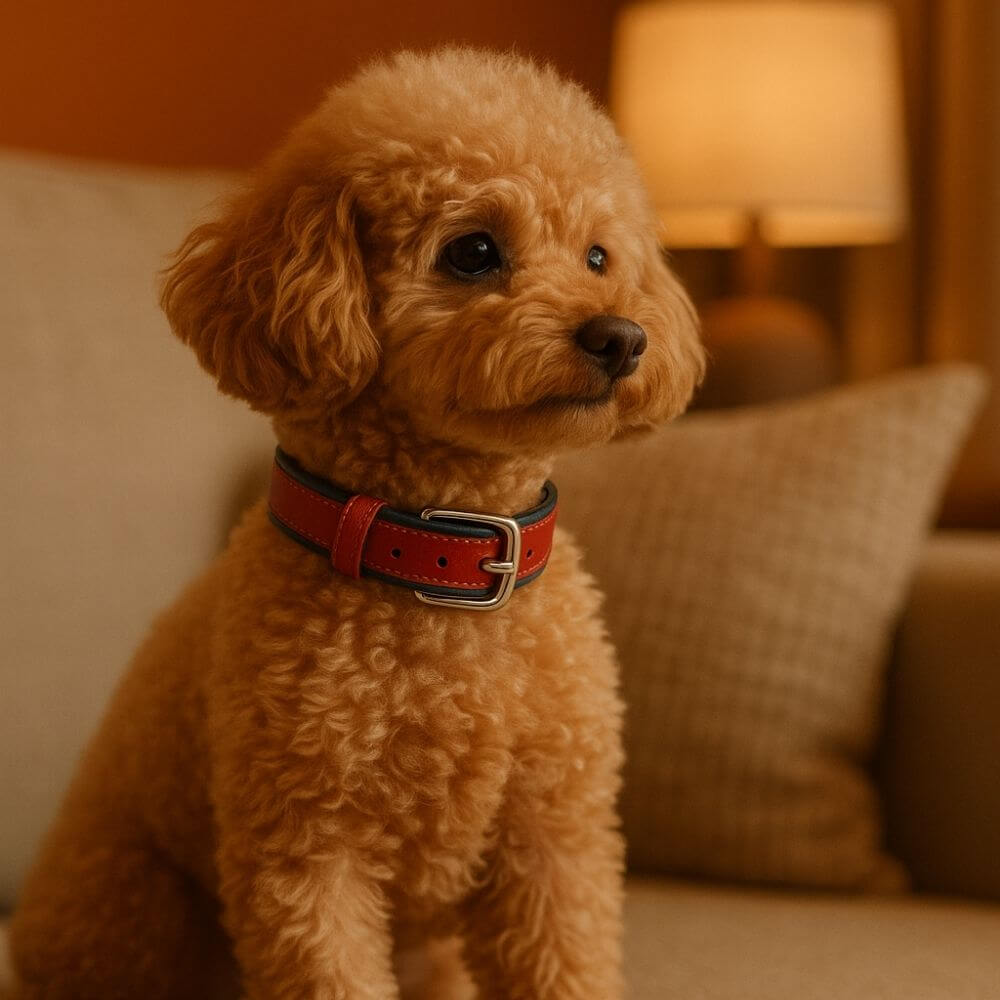 Best Leather Dog Collars for Small Dogs – Comfort Meets Style - GAD Roots