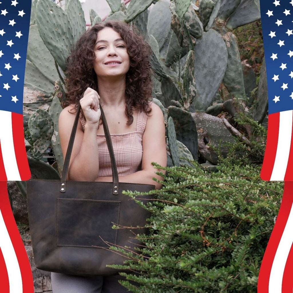 Choosing the Best Full Grain Leather Bags | Made in the USA - GAD Roots