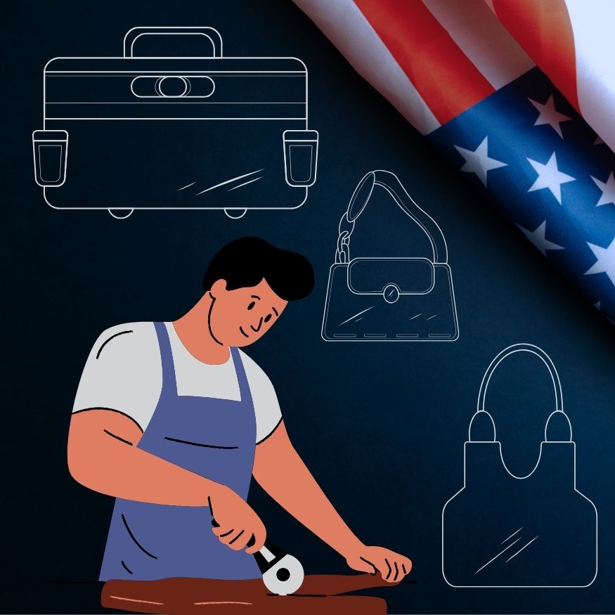 where is most leather produced in the usa
