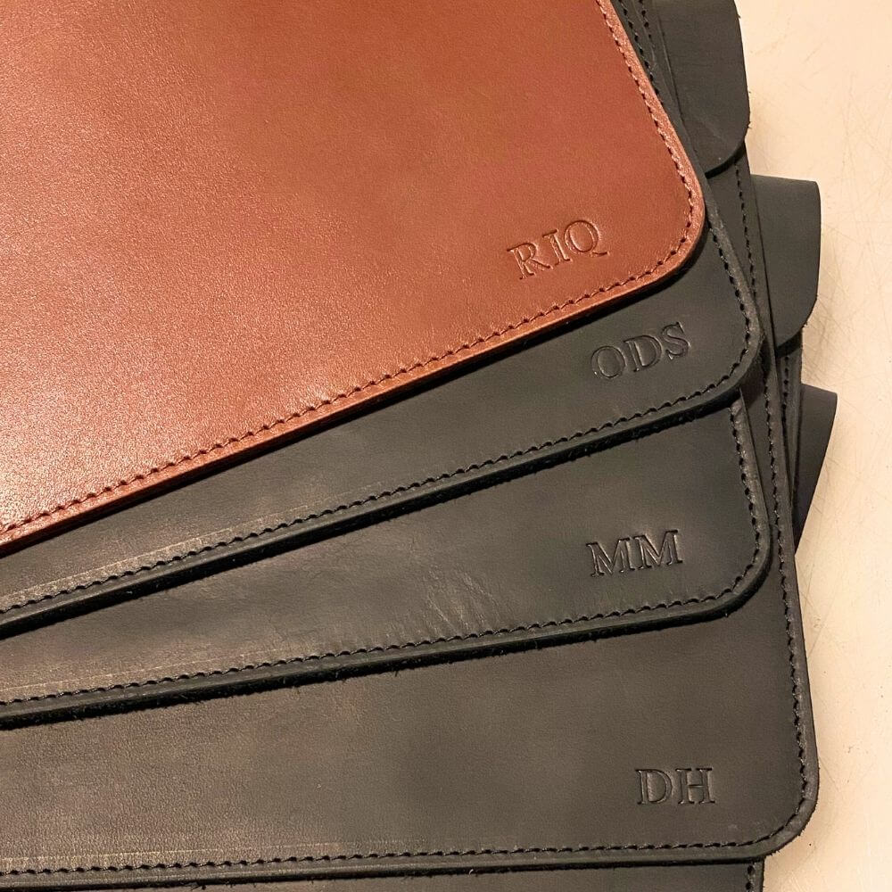 What is the best way to personalized the leather?