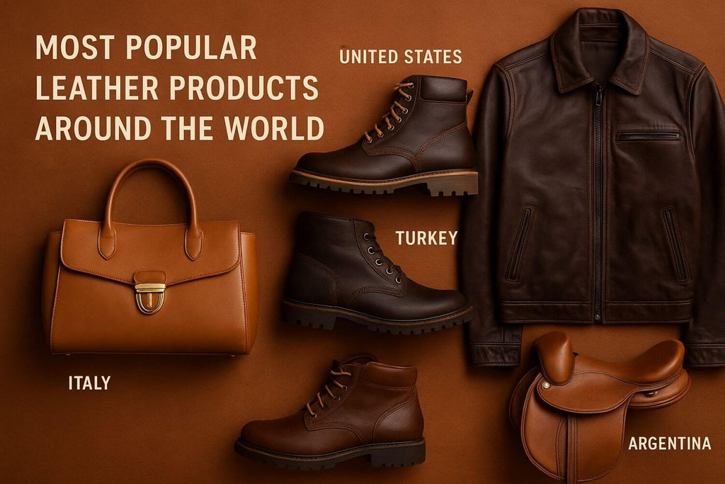 Most Popular Leather Products Around the World - GAD Roots