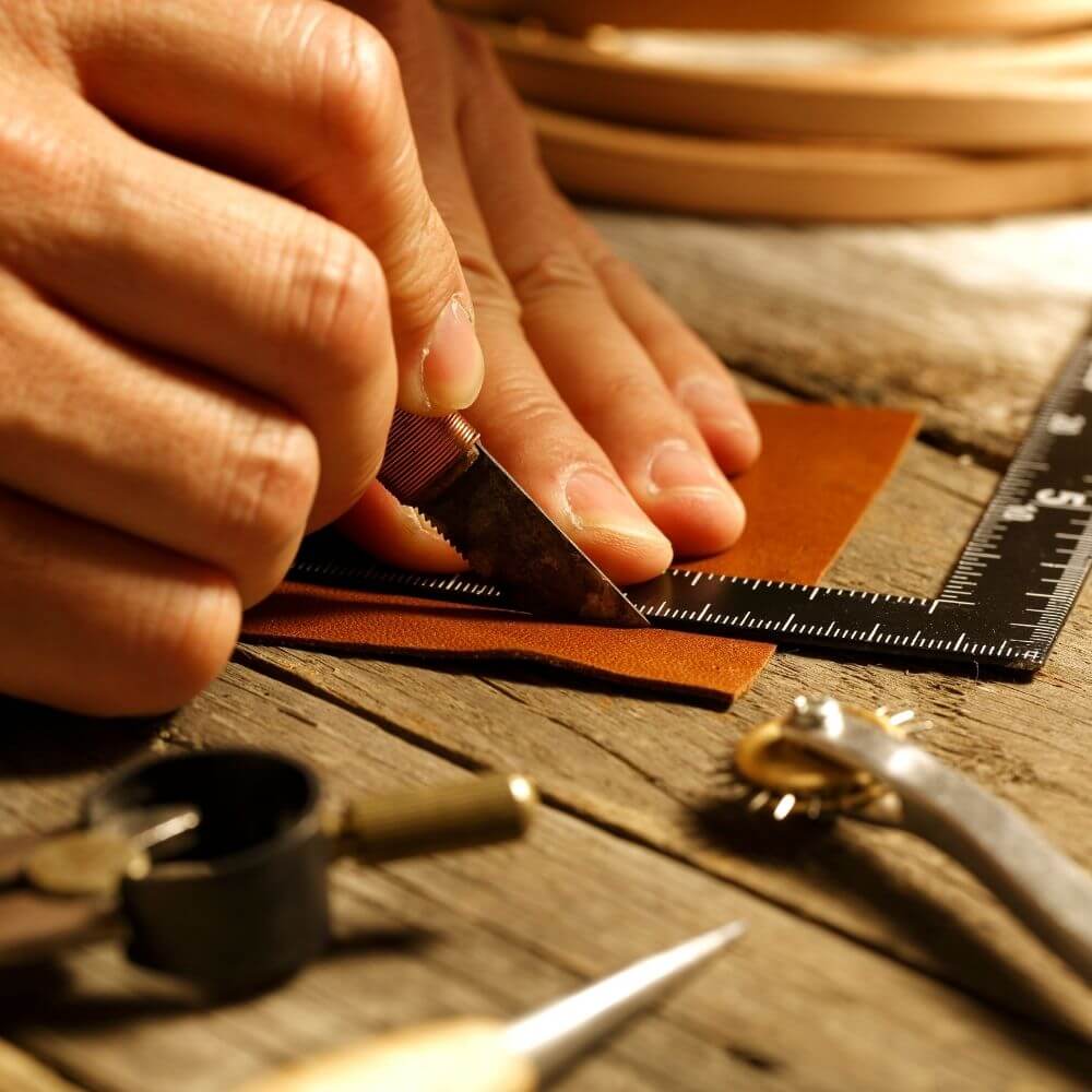 What is Handcrafted Leather? - GAD Roots