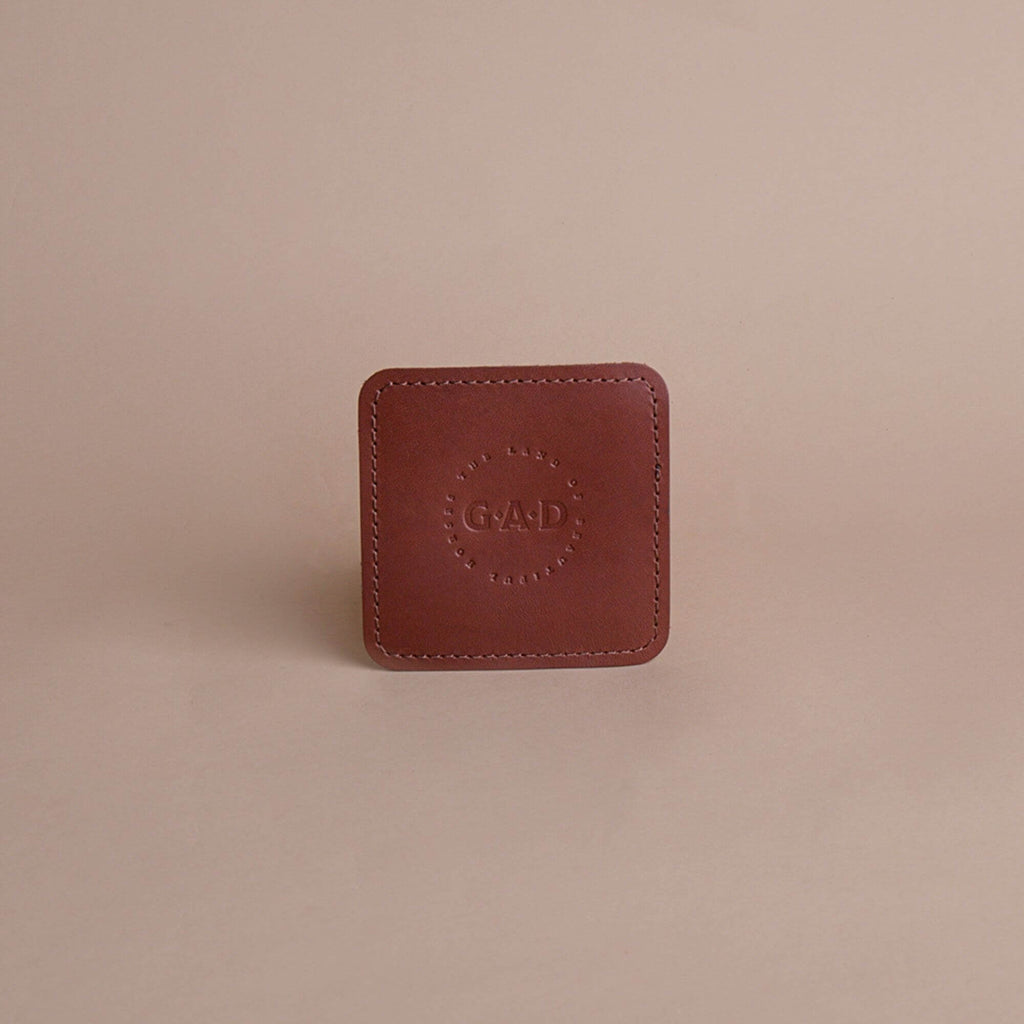 brown leather coaster main