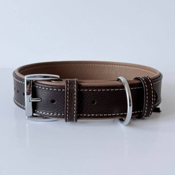 Premium Leather Dog Collar | Brown & Earth - GAD Roots