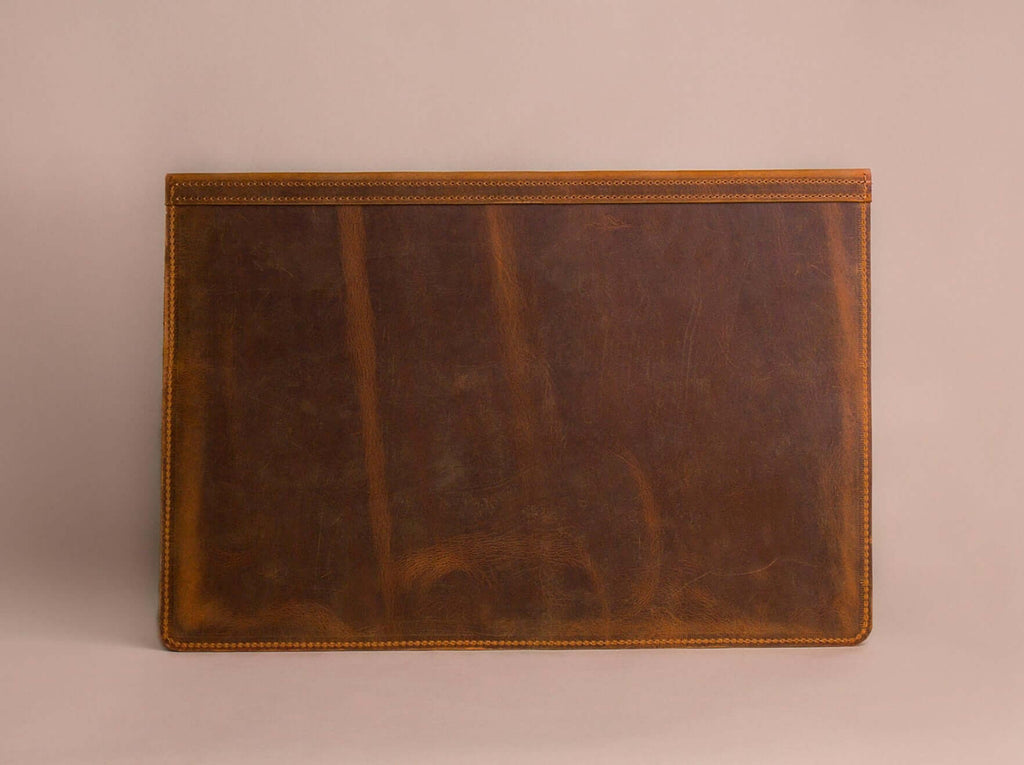 13" MacBook Air Leather Sleeve | Camel - GAD Roots