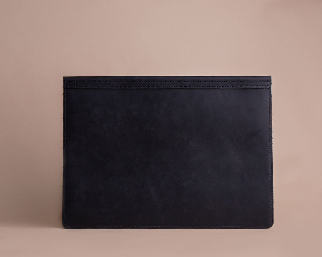 14" MacBook Pro Leather Case | Brown - GAD Roots