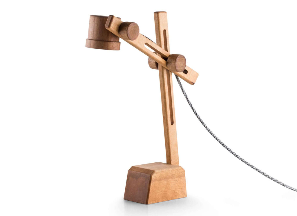 Halo Desk Lamp | Light Brown - GAD Roots