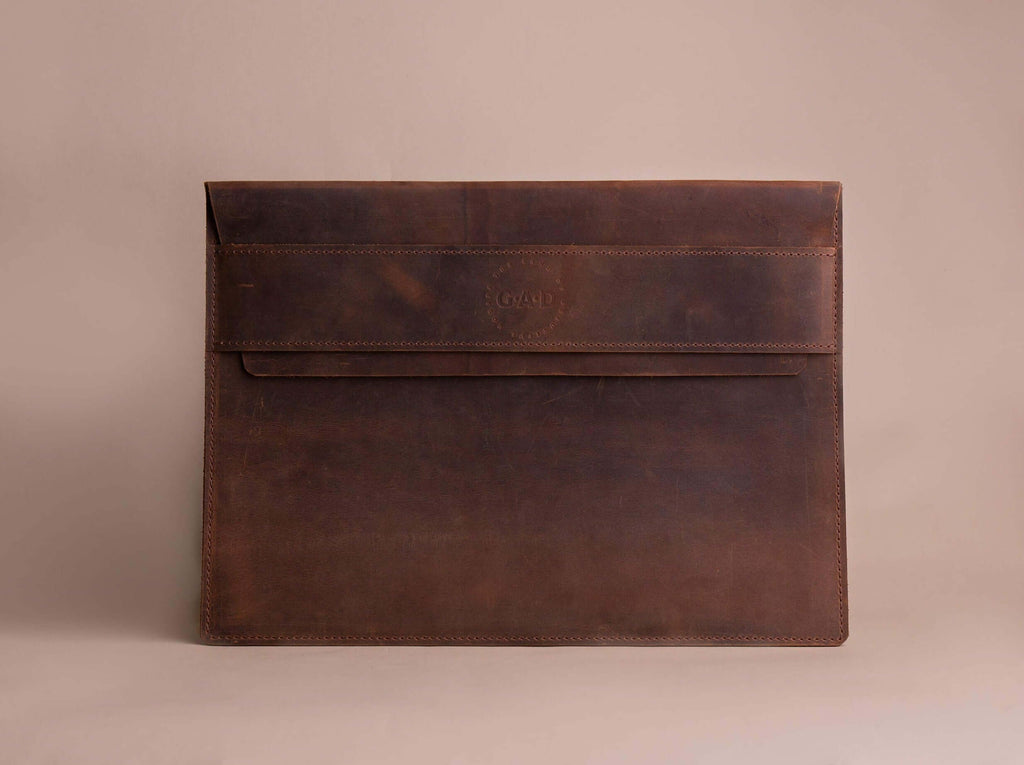 Leather MacBook Pro Sleeve – GAD Roots