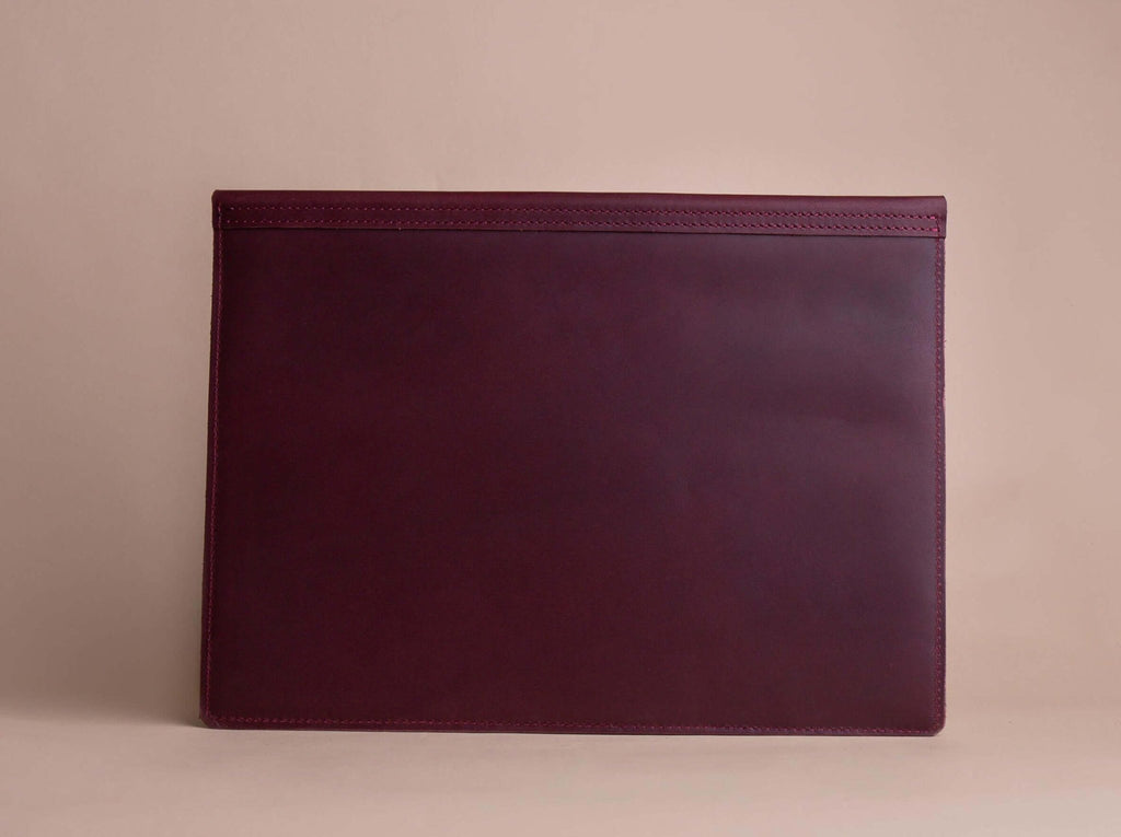 MacBook Pro Leather Case 16" | Damson - GAD Roots